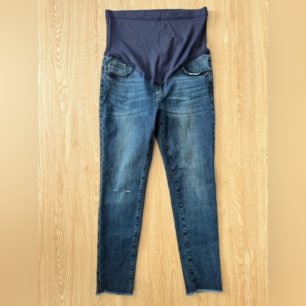 Pinkblush Blue Skinny Maternity Jeans